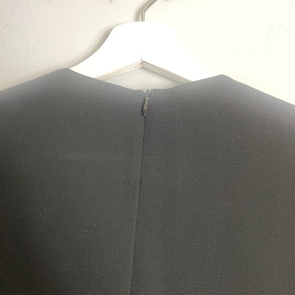 OAK + FORT Black Flowy Dress Size XS Classic Neutral Business Casual Office - Picture 5 of 9
